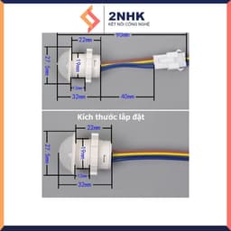 Công tắc cảm biến chuyển động hồng ngoại BT1, công tắc cảm ứng chuyển động tự động bật tắt 5