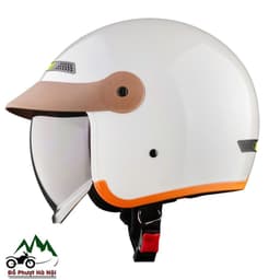 Mũ bảo hiểm xe máy 3/4 GXT139 kính âm kèm lưỡi trai, Royal 139 luxury sản xuất bơi royal Đồ Phượt HN 3