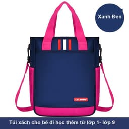Cặp học sinh lớp 1-6 chất liệu vải Oxford không thấm nước.(HuongBun) 6