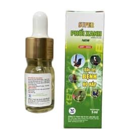Trị bệnh hô hấp cho chim cảnh Super Phổi Xanh-Lâm Bầu Xô dùng cho tất cả chim cảnh 2