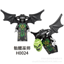 [CÓ SẴN][IN LƯNG]Mô Hình Lắp Ghép Nhân Vật Ninjago -Phù Thủy Đầu Lâu-Season 12-Season 13 7