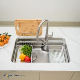 Chậu rửa bát Kluger KF7848FS-DO Plus | Kích thước 78x48cm | Mẫu mới 2026 5