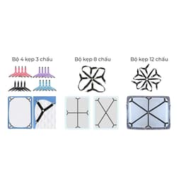 Bộ 4 Kẹp giữ cố định Ga Giường Drap Chống Xê Dịch 2