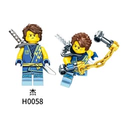 [CÓ SẴN][IN LƯNG][2 Mặt]Mô Hình Nhân Vật Ninjago Có Tóc- Lắp Ghép Ninjago Core Evo-Mãng Xà Sepentine 5