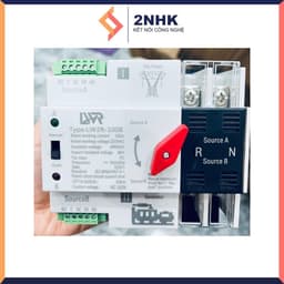 BỘ CẦU DAO ĐẢO CHIỀU TỰ ĐỘNG ATS 100A 1P LWR không gây mất điện khi chuyển nguồn 4