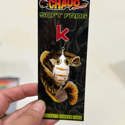 Nhái hơi câu lure CHADO ONG MẬT lưỡi titan body phù hợp câu nhiều loại cá 4