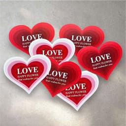 ❤️ Combo Sỉ 100- 200 Thiệp Cài Hoa Hình Trái Tim /Chữ Nhật (MIX KHÔNG CHỌN MẪU) Đa Dạng Ý Nghĩa ❤️ 2