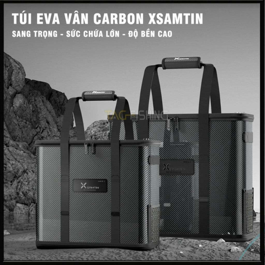 Túi EVA Vân Carbon Xsamtin