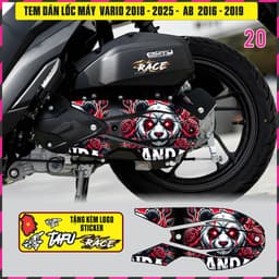 Tem Dán Lốc Máy Xe Vario 125/150 Đời 2018 2025 AB 2016 - 2019 RẤT NHIỀU MẪU 4