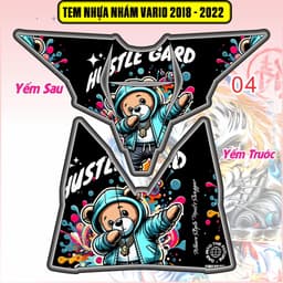 Tem Dán Nhựa Nhám Vario 125-150 2018 - 2022  nhiều mẫu 5