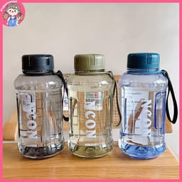 850 / 1000 / 1300ml Bình Nước Dung Tích Lớn Tập Gym Tập Thể Dục Bình Uống Cắm Trại Ngoài Trời Leo Núi Đi Bộ Đường Dài Thể Thao Thời Trang Ấm Siêu Tốc 1