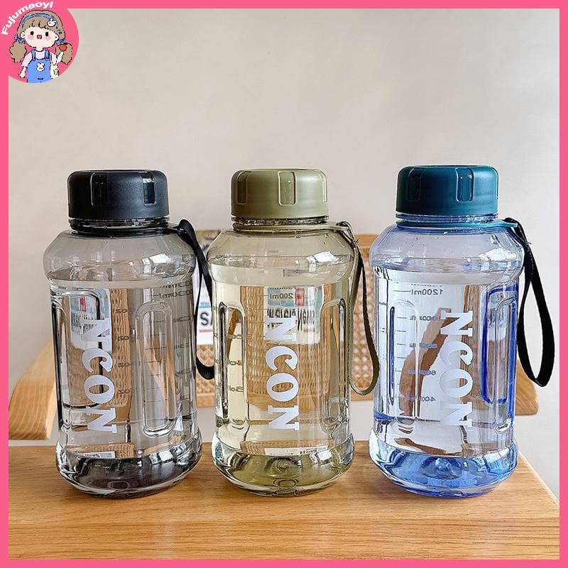 850 / 1000 / 1300ml Bình Nước Dung Tích Lớn Tập Gym Tập Thể Dục Bình Uống Cắm Trại Ngoài Trời Leo Núi Đi Bộ Đường Dài Thể Thao Thời Trang Ấm Siêu Tốc