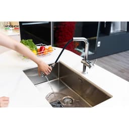 VÒI RỬA BÁT DÂY RÚT NOBINOX BIANCO NX601, BẢO HÀNH 5 NĂM 5