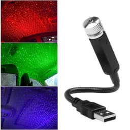 Đèn Led Laser USB Hiệu Ứng Chiếu Sao Bầu Trời Trang Trí Trần Xe Hơi, Trần Nhà...  1