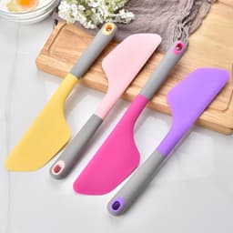Thìa Silicon Chịu Nhiệt 34cm KOOBEE – Vá Silicon Đa Năng, Thìa Trộn Bột, Phết Kem Bánh, Dụng Cụ Làm Bánh| 326 7