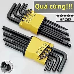 Bộ công cụ lục giác đa chức năngm CR-V, Bộ cờ lê chìa khóa lục giác có độ cứng cao S2, 1.5-10mm 1