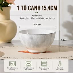 [ GiaDungQueHuong ] Bộ Bát Đĩa Gốm Sứ Họa Tiết Vân Đá MARBLE CAO CẤP - THANH LỊCH TRONG TỪNG CHI TIẾT 7