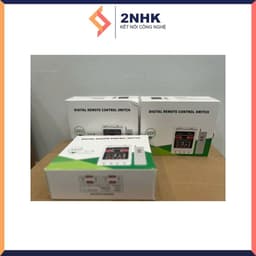 Công tắc khiển từ xa 1 pha (Công suất lớn) 6000W 220V 90A có nút học lệnh, xuyên vật cản 400-1000m không cần lắp khởi 3