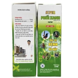 Trị bệnh hô hấp cho chim cảnh Super Phổi Xanh-Lâm Bầu Xô dùng cho tất cả chim cảnh 5