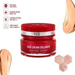 Kem Face Love Skin White VK-II Ngừa Mụn Thâm, Kháng Khuẩn, Trắng Da, Giữ Ẩm, Se Khít Chân Lông 20g 3