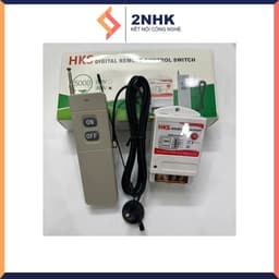 Bộ điều khiển từ xa HKSE 1km 3km 5km 380V 3 pha bật tắt động cơ máy bơm nước từ xa không dây an toàn tiện lợi 7