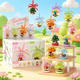 Hộp Đồ Chơi Lắp Ráp DIY TREEHOUSE BALL - Đồ Chơi Lắp Ráp Sáng Tạo Giải Trí Nhà Trên Cây-Lắp Ghép Trưng Bày 7