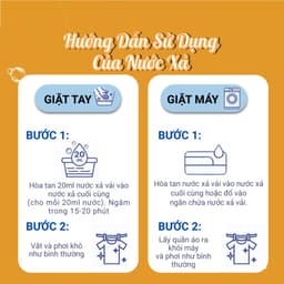Nước xả vải Hygiene Expert Care đậm đặc 2000-2200ml thơm lâu, mềm vải, dịu nhẹ cho da 7
