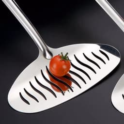 Xẻng inox lật cá rán nguyên con chuyên dụng cho nhà bếp cao cấp, dụng cụ lật cá nguyên con 9