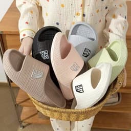 Dép Đi Trong Nhà HOME, Dép Mang Văn Phòng Đế Mềm Chống Trơn Trượt Chống Bụi Bẩn (NeW) - Z.StoreVN 5