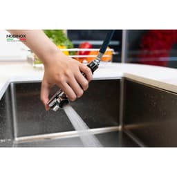 VÒI RỬA BÁT DÂY RÚT NOBINOX BIANCO NX601, BẢO HÀNH 5 NĂM 8