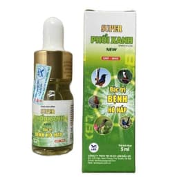 Trị bệnh hô hấp cho chim cảnh Super Phổi Xanh-Lâm Bầu Xô dùng cho tất cả chim cảnh 1