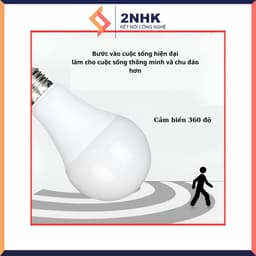 Đèn LED Cảm Ứng Chuyển Động Radar - Tự Động Bật Khi Có Người - Chỉ Hoạt Động Khi Trời Tối 8