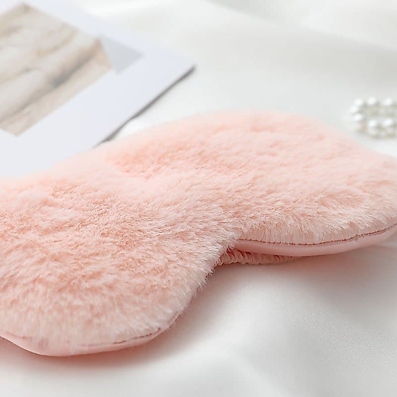 Bịt Mắt Ngủ Chất Liệu Lông Nhung Mềm Mại, bịt mắt ngủ văn phòng - Bịt Mắt Ngủ, nhatle.store1