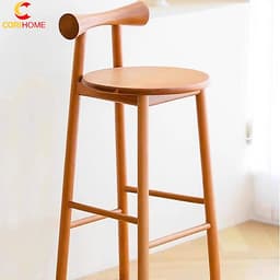 Ghế Bar Xương Chó, Bar CORIHOME, Ghế Bàn Đảo Pedrita Gỗ Ash Phong Cách Scandinavian,Làm Theo Yêu Cầu 1