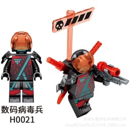 [CÓ SẴN][IN LƯNG]Mô Hình Lắp Ghép Nhân Vật Ninjago -Phù Thủy Đầu Lâu-Season 12-Season 13 8
