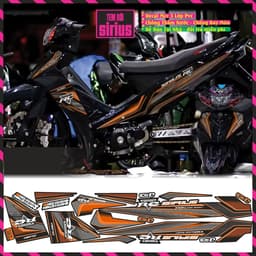 Tem Rời Xe Sirius Mẫu Rc Cực Chất Phối Đủ Màu Decal 3 Lớp 6