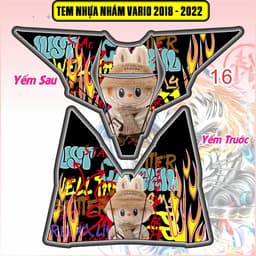Tem Dán Nhựa Nhám Vario 125-150 2018 - 2022  nhiều mẫu 7