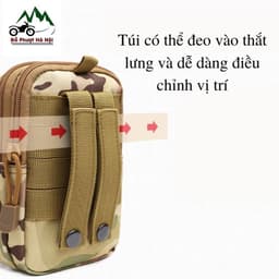 Túi đeo hông, đeo thắt lưng, đeo chéo đựng điện thoại cao cấp 5