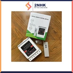 CÔNG TẮC ĐIỀU KHIỂN TỪ XA 3 PHA 3 KM 10kw lắp cho máy rửa xe máy bơm tưới tiêu...,công tắc không dây 380v 5