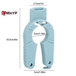 CMinYP 2 Cái Dụng Cụ Mở Chai Đa Năng Nhựa Dụng Cụ Mở Hộp Nước Kẹp Bình Nắp Bình Tẩy Kéo Tab Canh Cho Người Yếu Tay Người Cao Tuổi Vinh Quang 9
