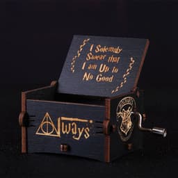 Hộp Nhạc Gỗ in hình HAR/RY POT.TER Gryffindor - Music Box quà tặng trang trí xinh xắn ý nghĩa 5