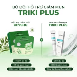 Hộp 10 Miếng Mặt Nạ Tràm Trà KEYSHU Hỗ Trợ Giảm Mụn, Kiểm Soát Dầu, Làm Dịu Da 26ml SKINCARESHOP 7