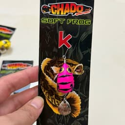 Nhái hơi câu lure CHADO ONG MẬT lưỡi titan body phù hợp câu nhiều loại cá 7