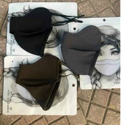 Khẩu trang vải UPF 50+ ngăn UV hiệu quả - Bộ 3 chiếc chống nắng tuyệt vời (giadungtranlinh) 4