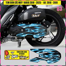 Tem Dán lốc Máy Xe Vario 125/150 Đời 2018 2025 AB 2016 - 2019 3