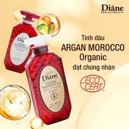 Dầu gội hỗ trợ mọc tóc và làm phồng tóc Moist Diane Extra Volume & Scalp 4
