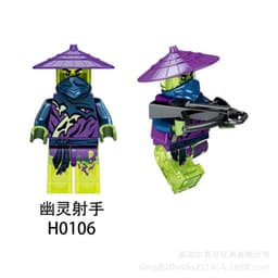 [CÓ SẴN][IN LƯNG]Mô Hình Nhân Vật Lắp Ghép Ninjago- Chiến Binh Ma-Chúa Tể Bóng Tôi-Hiệp Sĩ Lính Xương 2