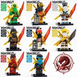 [CÓ SẴN][IN LƯNG][2 Mặt]Ninjago Giáp Vai Rồng-Mô Hình Lắp Ghép Trưng bày-Minifigures Dragon Rising Ninjago 2