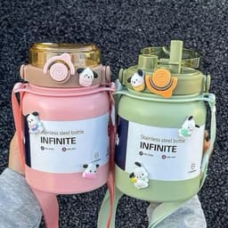 [ HOT TẶNG TÚI GIỮ NHIỆT ]Bình giữ nhiệt Boss dung tích 1000ml inox 316 thiết kế đơn giản, màu sắc nhẹ nhàng có quai 4