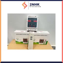 Công tắc khiển từ xa 1 pha (Công suất lớn) 6000W 220V 90A có nút học lệnh, xuyên vật cản 400-1000m không cần lắp khởi 4
